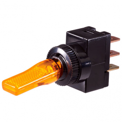 ELECTRICAL SWITCHES ON/OFF TOGGLE SWITCH LED AMBER