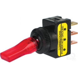 ELECTRICAL SWITCHES ON/OFF TOGGLE SWITCH LED RED