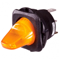 ELECTRICAL SWITCHES ON/OFF TOGGLE SWITCH LED AMBER
