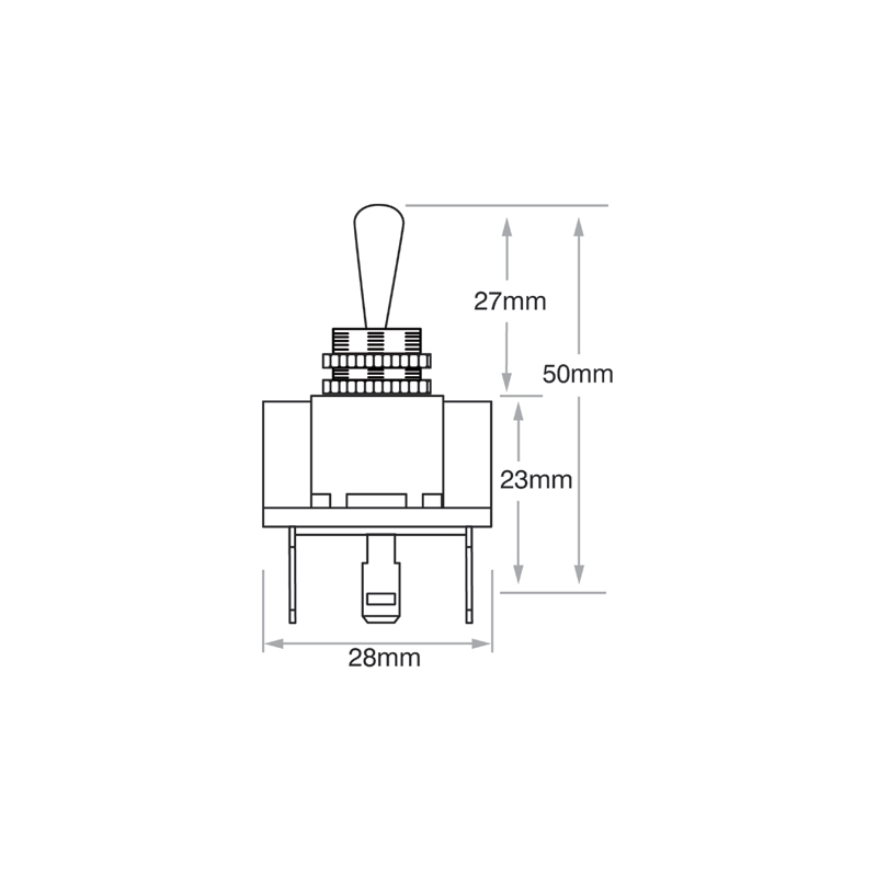 ELECTRICAL SWITCHES TOGGLE ON-OFF SWITCH