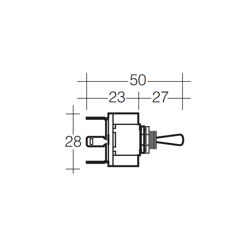 ELECTRICAL SWITCHES TOGGLE ON-OFF SWITCH