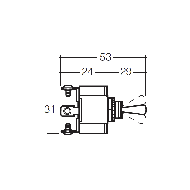 ELECTRICAL SWITCHES ON/OFF TOGGLE SWITCH MOMENTARY