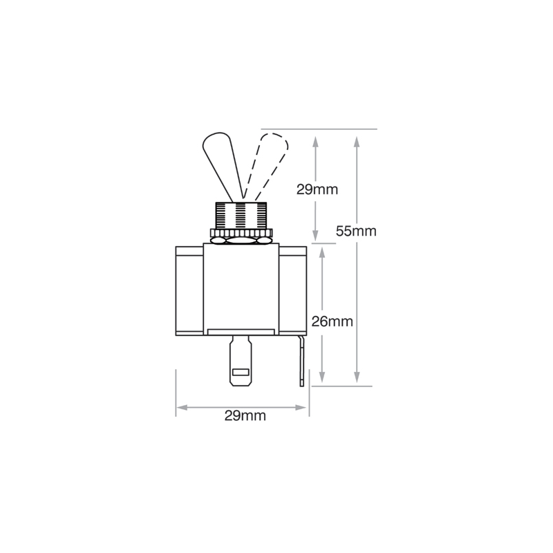 ELECTRICAL SWITCHES ON/OFF TOGGLE SWITCH MOMENTARY