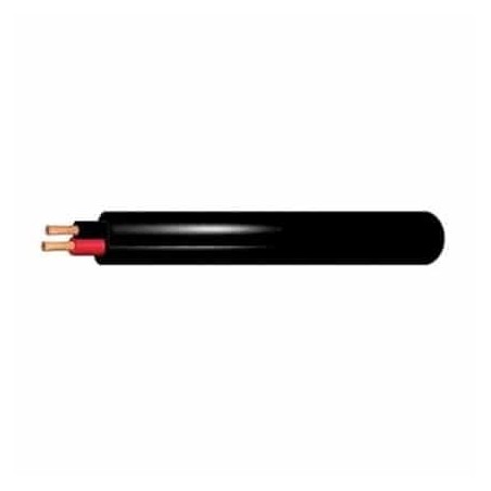 WIRE 6MM TWIN SHEATH CABLE RED/BLACK 30M