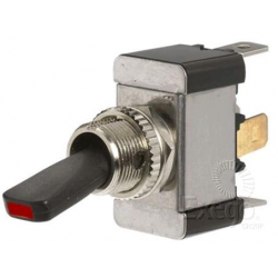 ELECTRICAL SWITCHES ON/OFF TOGGLE SWITCH HEAVY DUTY LED RED