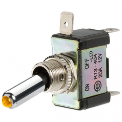 ELECTRICAL SWITCHES ON/OFF TOGGLE SWITCH LED AMBER