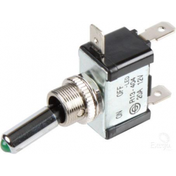 ELECTRICAL SWITCHES ON/OFF TOGGLE SWITCH LED GREEN