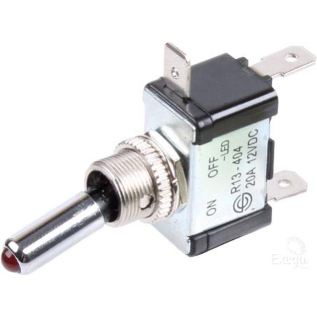 ELECTRICAL SWITCHES ON/OFF TOGGLE SWITCH LED RED