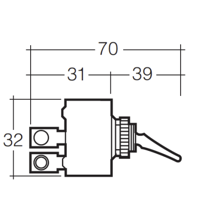 ELECTRICAL SWITCHES ON/OFF TOGGLE SWITCH