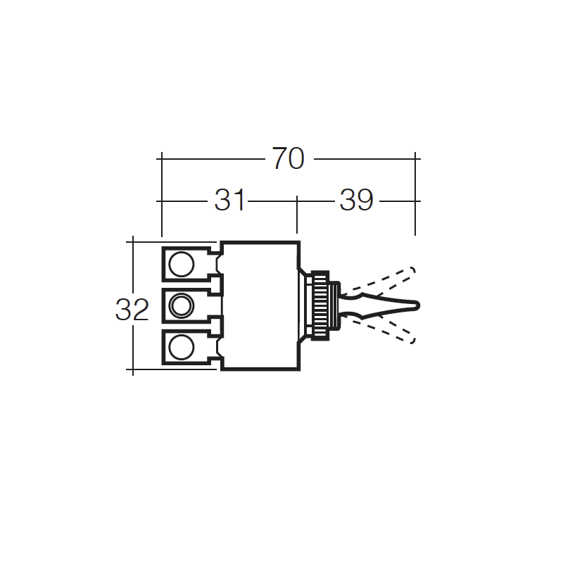 ELECTRICAL SWITCHES ON/OFF TOGGLE SWITCH MOMENTARY