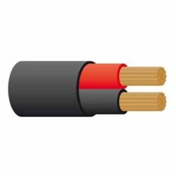 BATTERY CABLE RED/BLACK 8 B & S TWIN SHEATH  50M