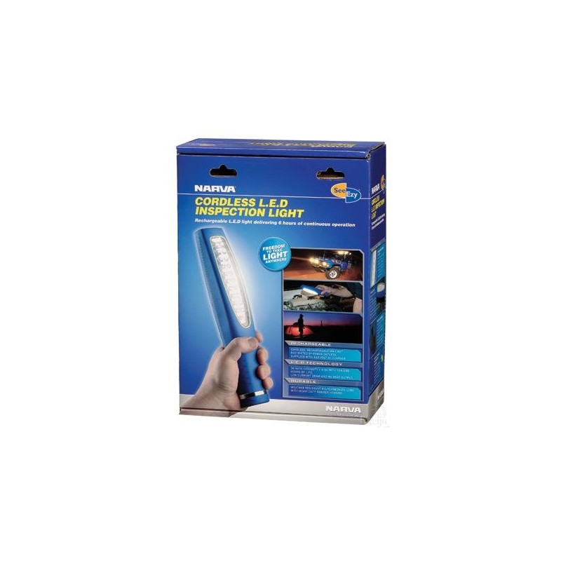 LIGHTING NARVA LED HANDHELD SPOT LIGHT SEE EZY RECHARGEABLE 16 HOURS