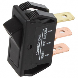 ELECTRICAL SWITCHES  ROCKER OFF-ON SWITCH LED BLUE