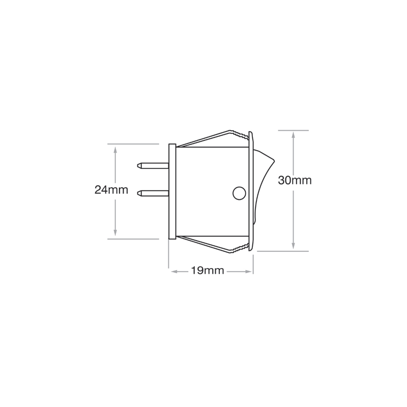 ELECTRICAL SWITCHES  ROCKER OFF-ON SWITCH