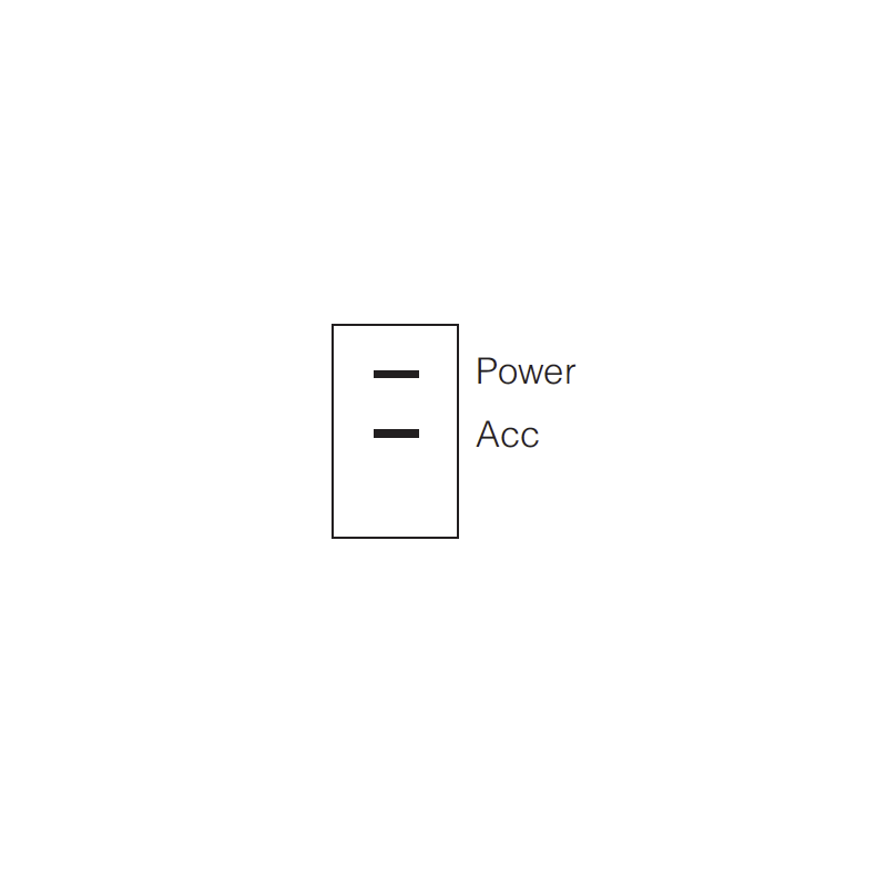 ELECTRICAL SWITCHES  ROCKER OFF-ON SWITCH