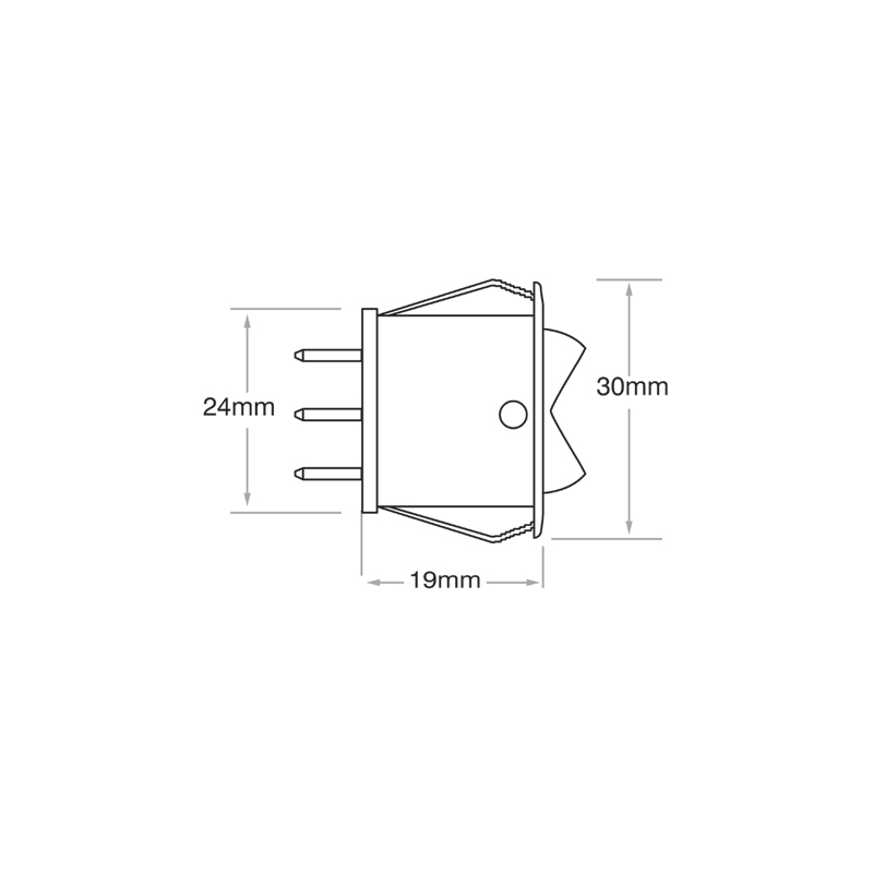 ELECTRICAL SWITCHES  ROCKER OFF-ON SWITCH