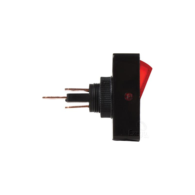 ELECTRICAL SWITCHES  ROCKER OFF-ON SWITCH LED RED