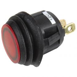 ELECTRICAL SWITCHES  ROCKER OFF-ON SWITCH LED RED