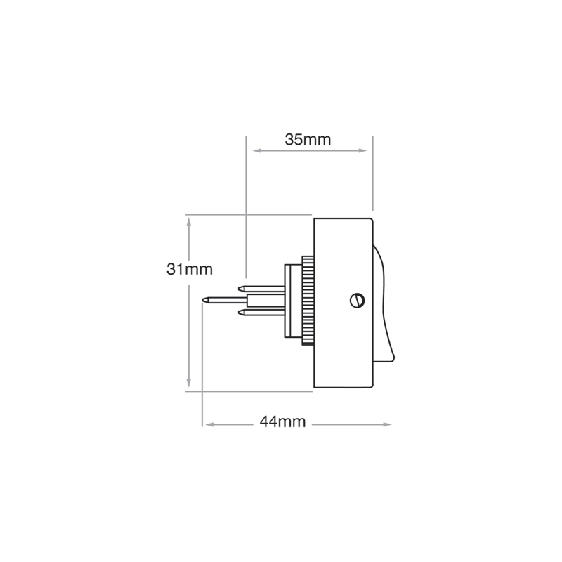 ELECTRICAL SWITCHES  ROCKER OFF-ON SWITCH LED RED
