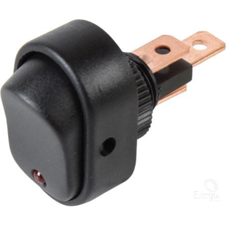 ELECTRICAL SWITCHES  ROCKER OFF-ON SWITCH LED RED