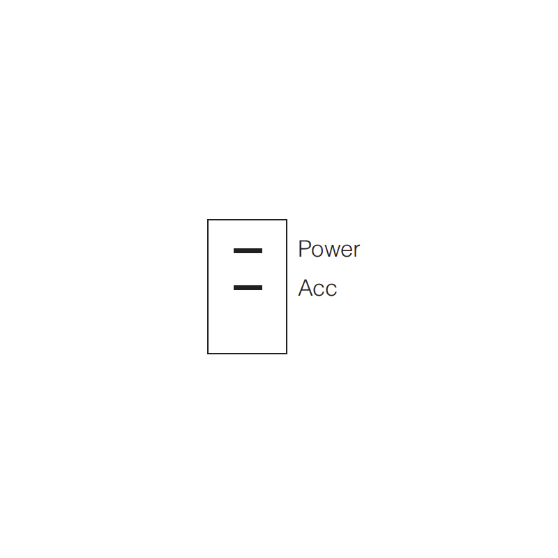 ELECTRICAL SWITCHES  ROCKER OFF-ON SWITCH
