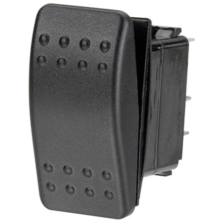 ELECTRICAL SWITCHES  ROCKER ON-ON SWITCH SPDT (CONTACTS RATED 20A @ 12V)
