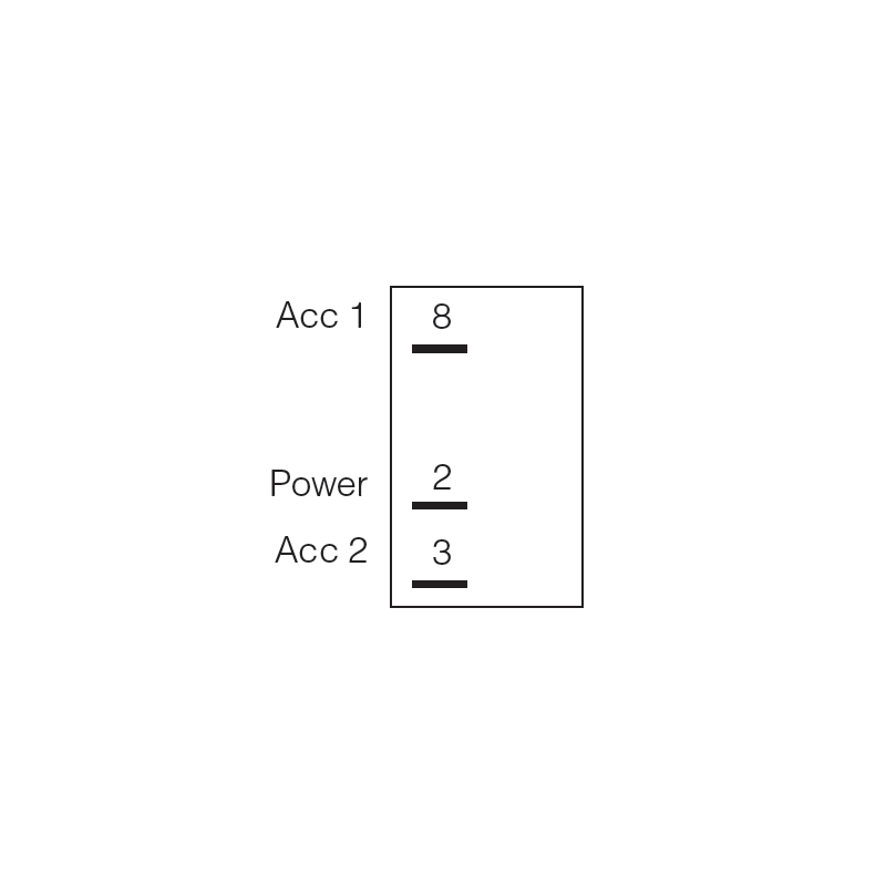 ELECTRICAL SWITCHES  ROCKER ON-ON SWITCH SPDT (CONTACTS RATED 20A @ 12V)
