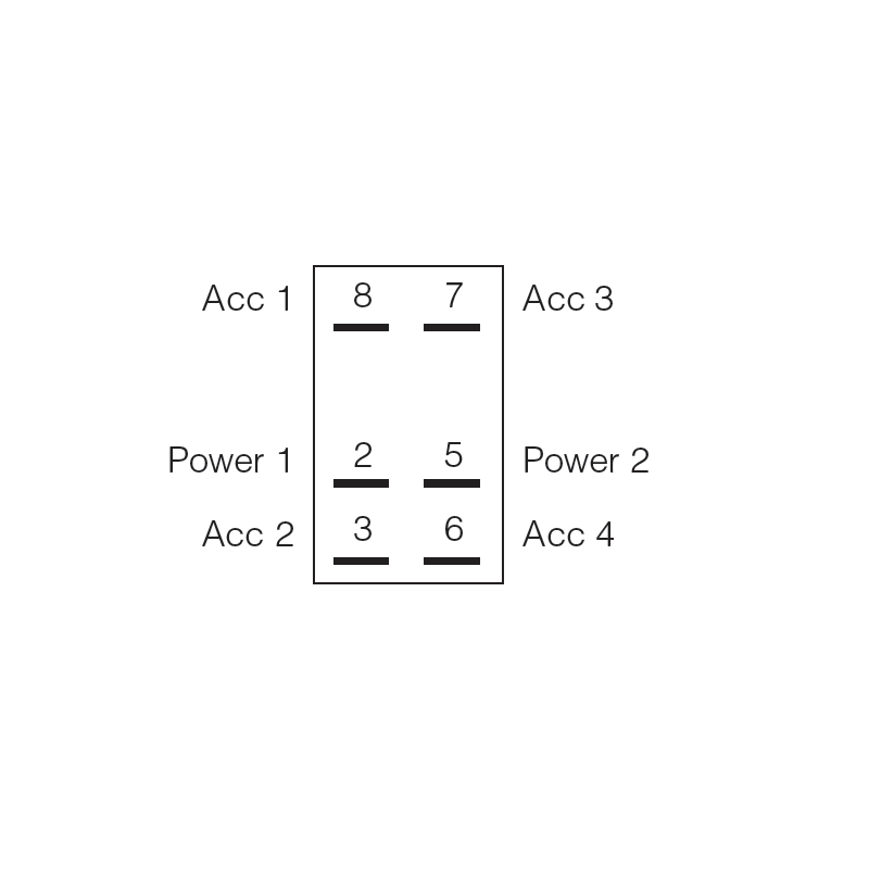 ELECTRICAL SWITCHES  ROCKER ON-OFF-ON SWITCH