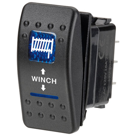 ELECTRICAL SWITCHES  ROCKER SWITCH (ON)/OFF MOMENTARY (ON) SEALED ROCKER SWIT