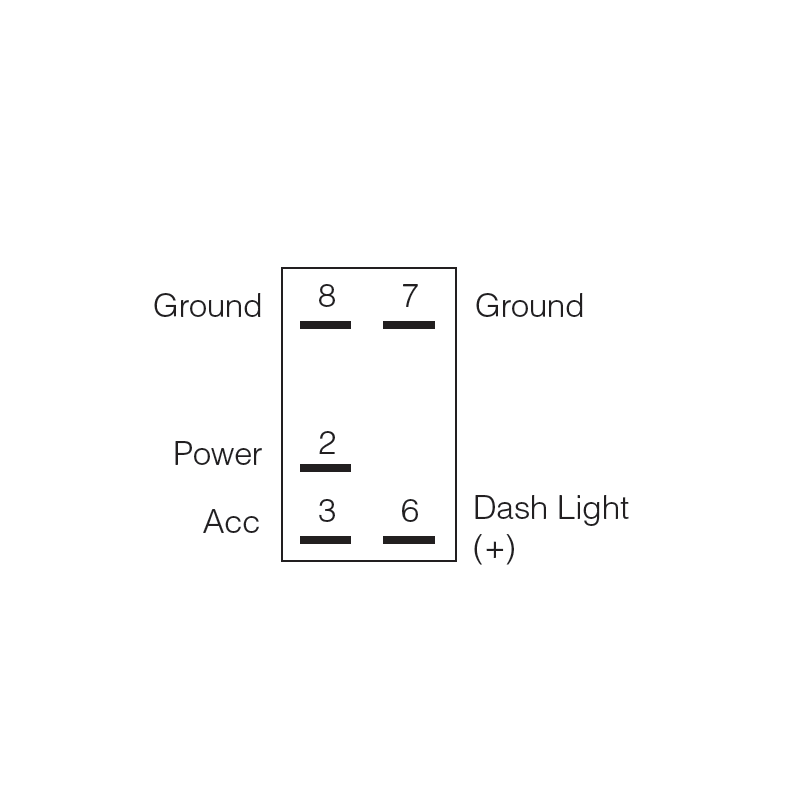 ELECTRICAL SWITCHES  ROCKER ON-OFF  SWITCH LED BLUE DRIVING LIGHTS