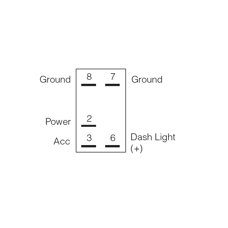 ELECTRICAL SWITCHES  ROCKER ON-OFF  SWITCH LED BLUE BAR LIGHTS