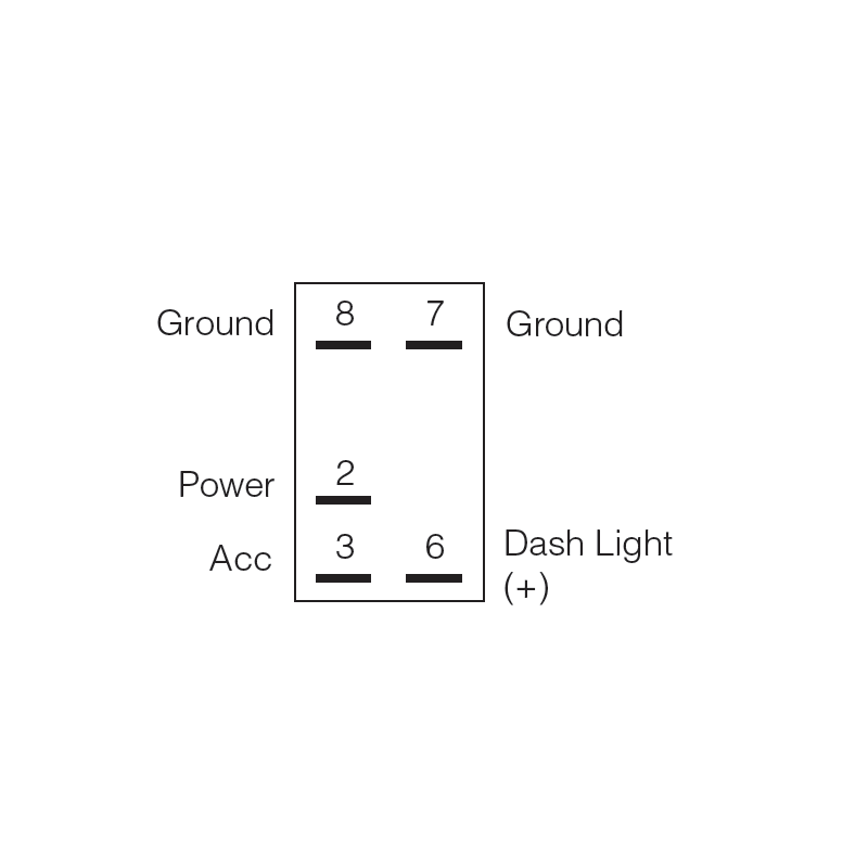 ELECTRICAL SWITCHES  ROCKER OFF/ON  12V OR 24V BLUE LED