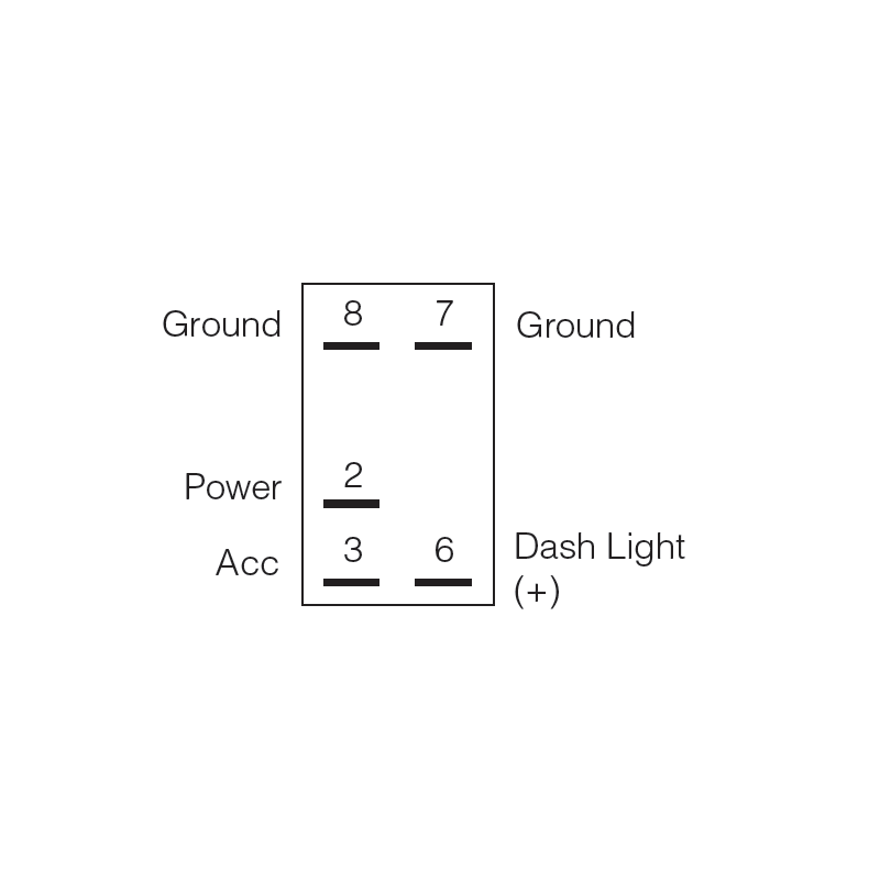 ELECTRICAL SWITCHES  ROCKER OFF/ON  12V OR 24V BLUE LED NAV LIGHTS