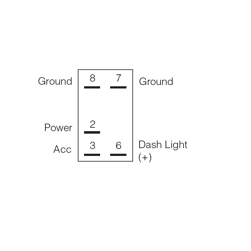 ELECTRICAL SWITCHES  ROCKER OFF/ON  12V OR 24V BLUE LED INTERIOR LIGHTS