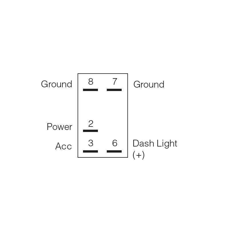 ELECTRICAL SWITCHES  ROCKER ON-OFF 12V OR 24V BLUE LED