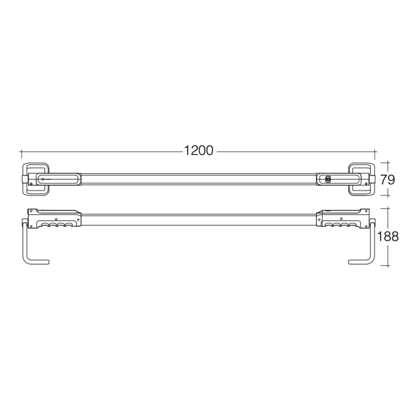 LIGHTING RECHARGEABLE AND CORDED L.E.D NARVA 2000 LUMENS UNDER BONNET/SCENE LIGHTS