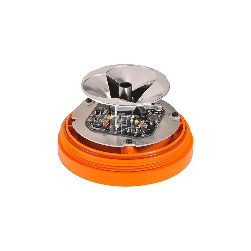 LIGHTING LED STROBE AMBER 12-24 VOLT MAGNETIC MOUNT