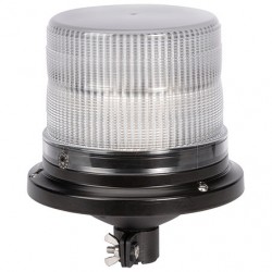 LIGHTING LED CLEAR LENS STROBE AMBER 12-24 VOLT POLE MOUNT