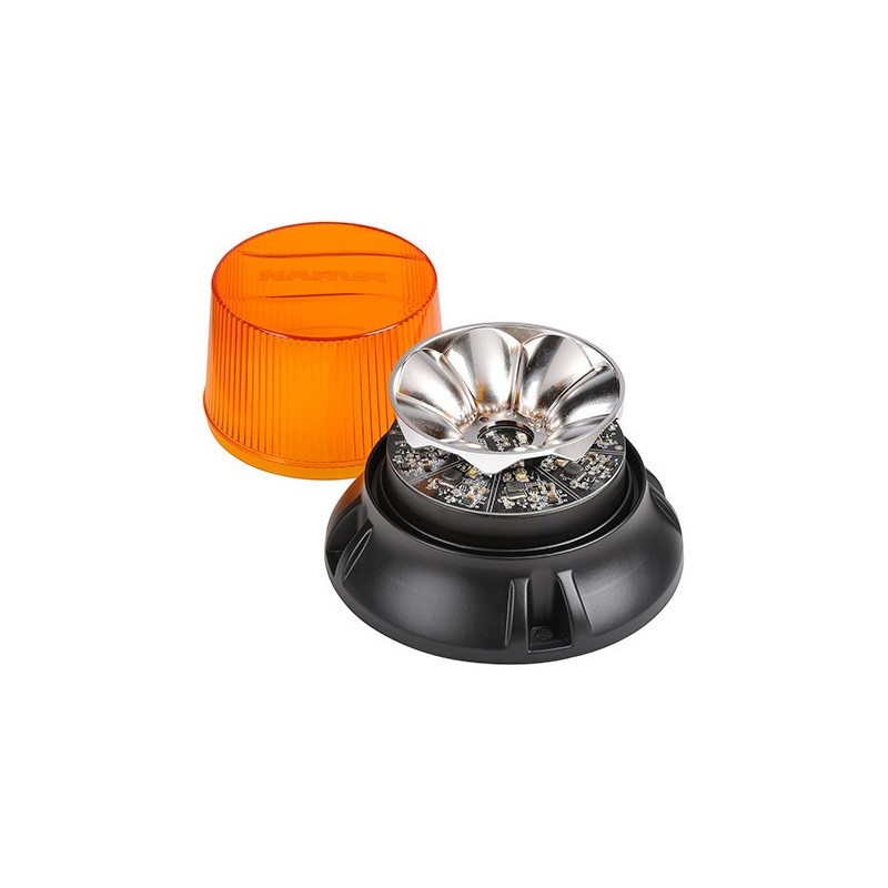 LIGHTING LED GEOMAX BEACON AMBER 9-80 VOLT CLASS 1 PERMANENT MOUNT