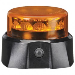 LIGHTING BATTERY OPERATED LED BEACON AMBER 120KM RATING MAGNETIC MOUNT