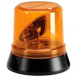 LIGHTING STROBE AMBER 12-24 VOLTS FLANGE MOUNT