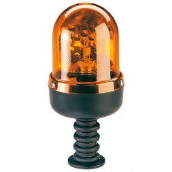 LIGHTING BABY FLEX HALOGEN BEACON AMBER 12-24 VOLTS POLE MOUNT