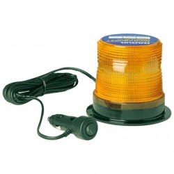 LIGHTING STROBE AMBER 12-80 VOLTS MAGNETIC MOUNT