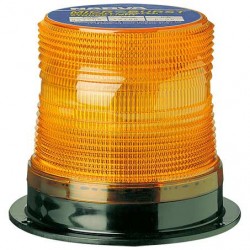 LIGHTING SONICALLY SEALED STROBE AMBER 12-48 VOLTS FLANGE MOUNT