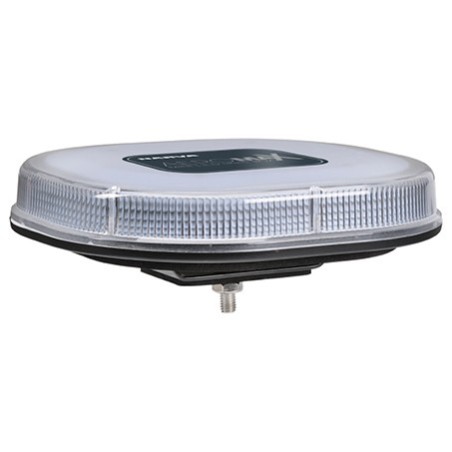 LIGHTING AMBER L.E.D LIGHT BOX CLEAR LENS 12-48 VOLTS SINGLE BOLT MOUNT