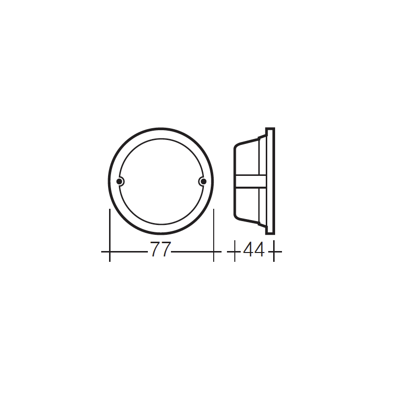 COMBINATION/TAIL REAR STOP LIGHT INCANDESCENT