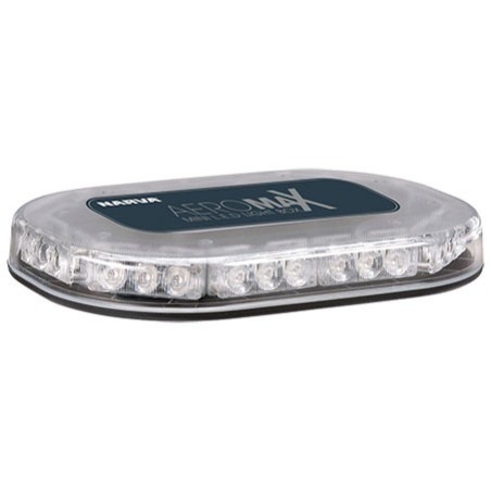 LIGHTING AMBER L.E.D LIGHT BOX CLEAR LENS 12-24 VOLTS PERMANENT MOUNT