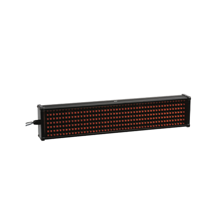 LIGHTING 20 " ROAD ALERT MESSAGE BOARD WARNING BOX AMBER 12-24 VOLTS