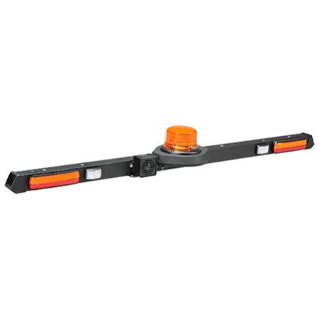 LIGHTING MINE BAR AMBER LED LOW PROFILE BEACON STIR REVERSE ALARM