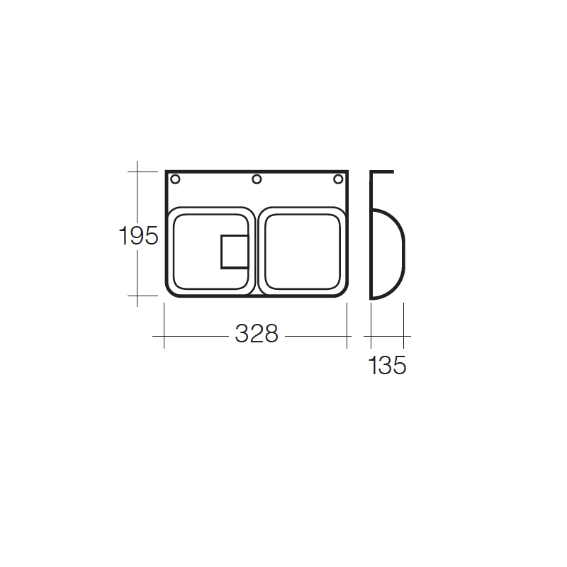 COMBINATION/TAIL STOP/TAIL/INDICATOR LIGHT LED 9 TO 33V